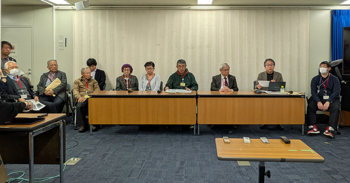 3月24日、最高裁判所と厚生労働省に対し、早期全面解決のための申し入れを行いました|いのちのとりで裁判全国アクション